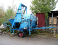Portable Blue Drum Concrete Mixer